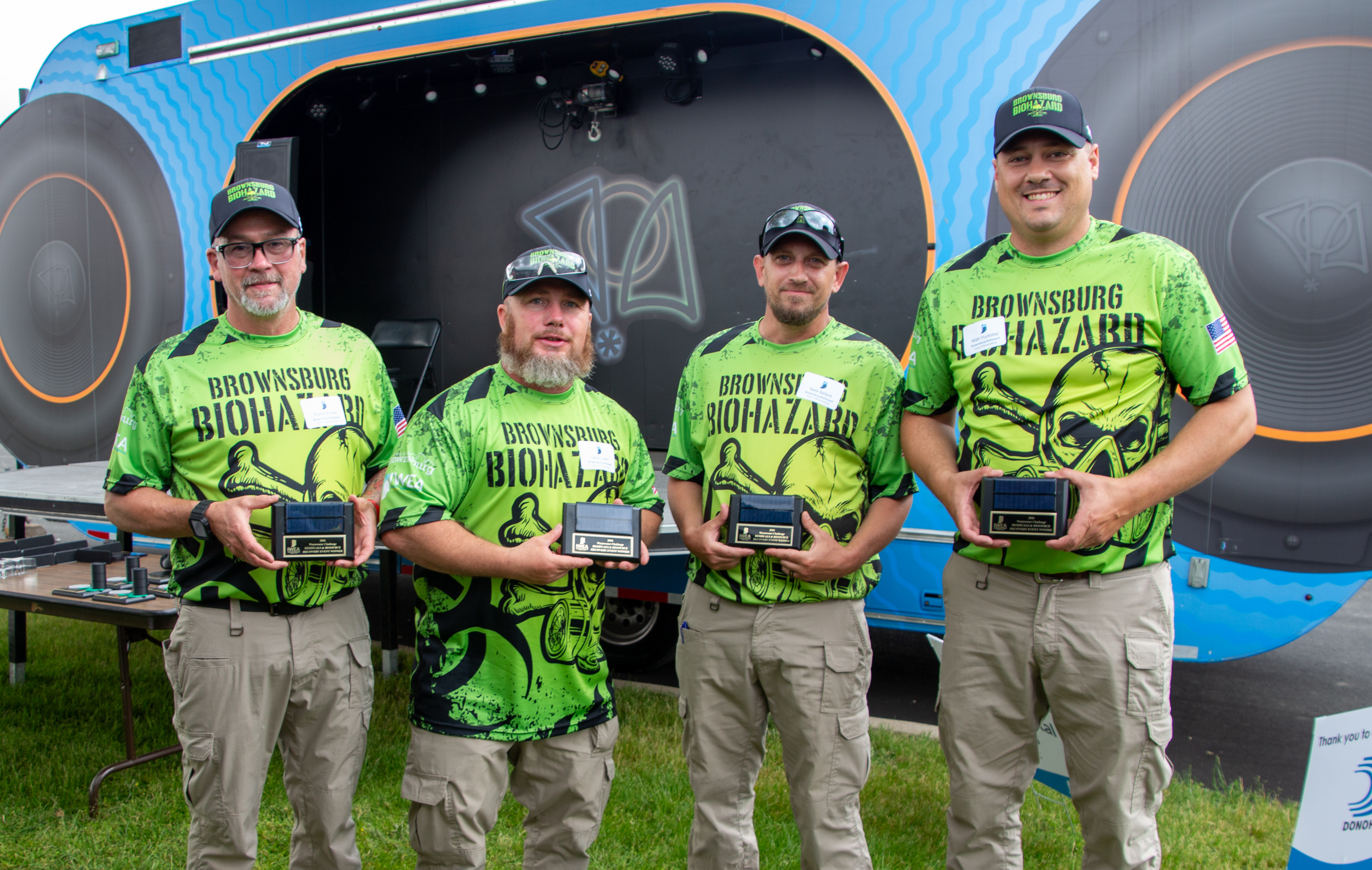 Brownsburg Biohazards Shine at IWEA Wastewater Challenge